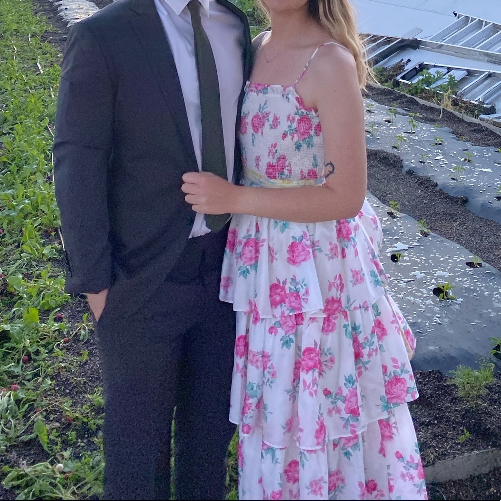 LoveShackFancy Floral Dress